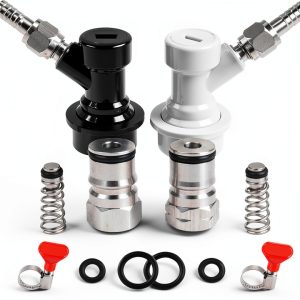 Ball Lock Keg Post Quick Disconnect Set Dbgogo Corny Connectors-0